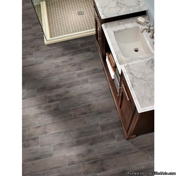 Country River Mist 6X36 Matte Porcelain Tile