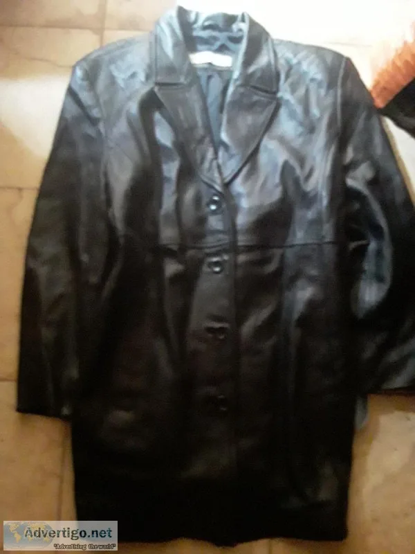 Preowned Ladies Leather Jacket