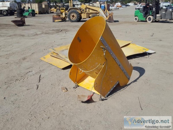 PALLET OF CONCRETE CHUTES