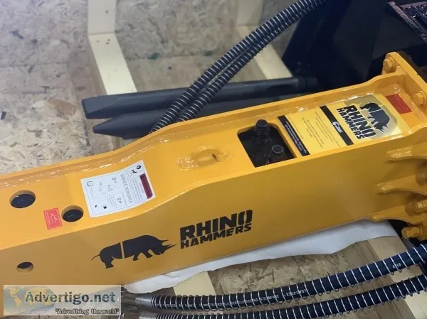 UNUSED RHINO HAMMERS RH-53 HYDRAULIC BREAKER ATTACHMENT