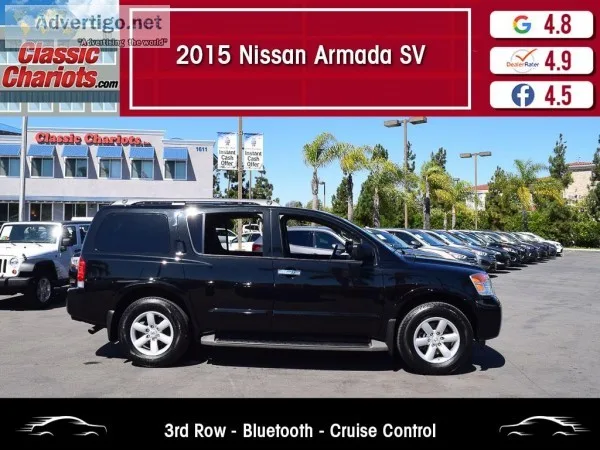Used 2015 NISSAN ARMADA SV for Sale in San Diego - 20530