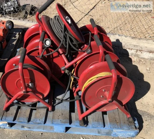 APPROX. (7) AKRON EXTENSION CORD REELS