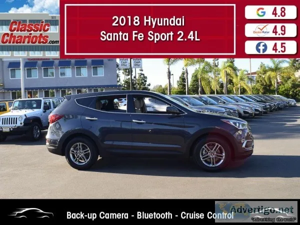 Used 2018 HYUNDAI SANTA FE SPORT 2.4L for Sale in San Diego- 205