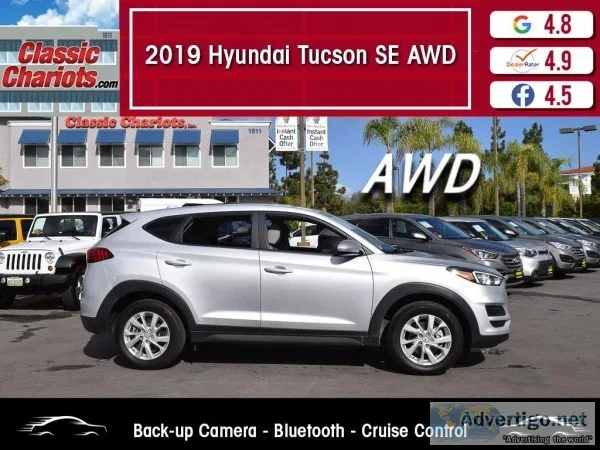 Used 2019 HYUNDAI TUCSON SE AWD for Sale in San Diego - 20533r