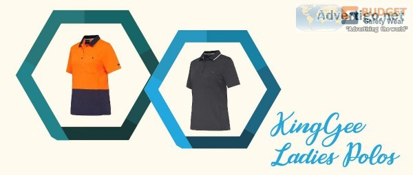 KingGee Ladies Polos at Budget Safety Wear