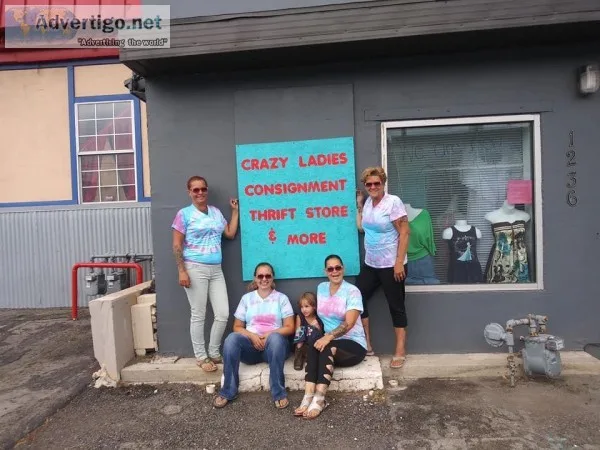 Crazy Ladies Consignment Thrift store and more