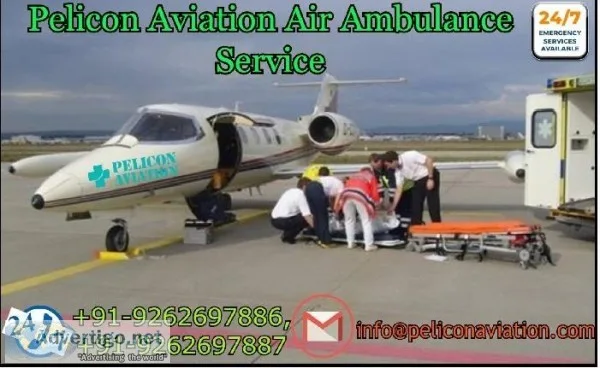 Pelicon Aviation Air Ambulance in Madurai At a Low-Cost