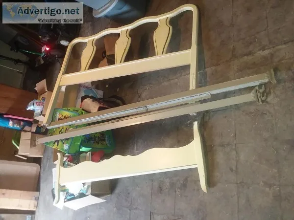 Full Size Bedframe and Dresser with Mirror