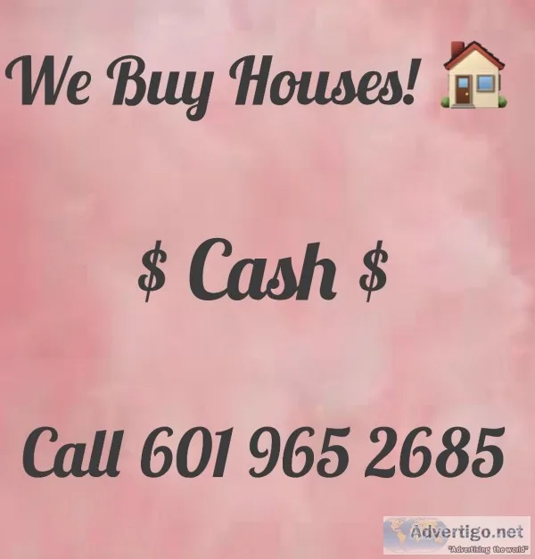 We buy houses Cash