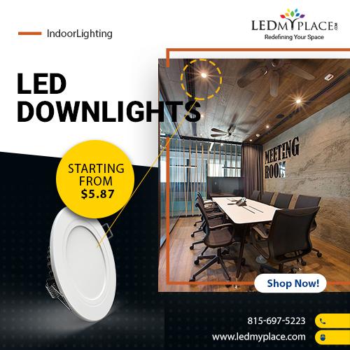 Illuminate Your Indoor Area by Using LED Down Light
