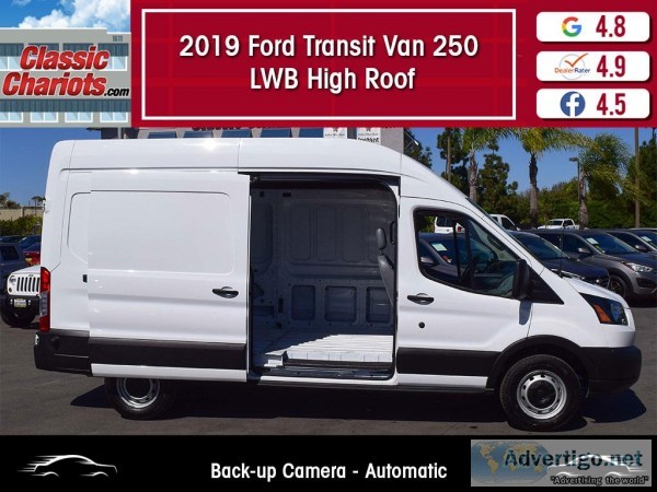 Used 2019 FORD TRANSIT VAN 250 LWB HIGH ROOF for Sale in San Die