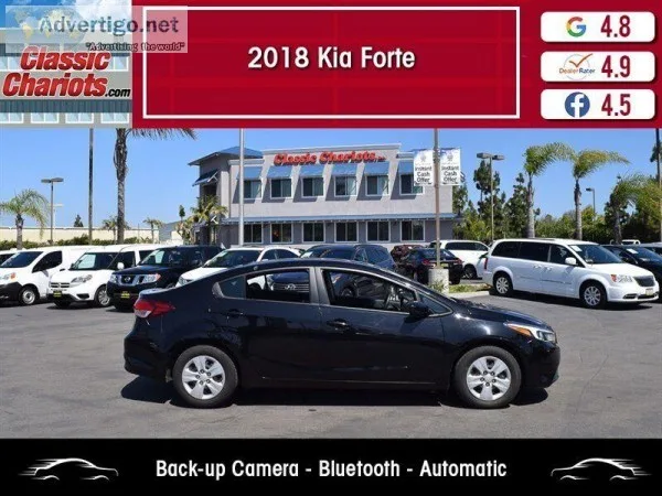 Used 2018 Kia Forte LX For Sale in Vista CA - Stock 19928R
