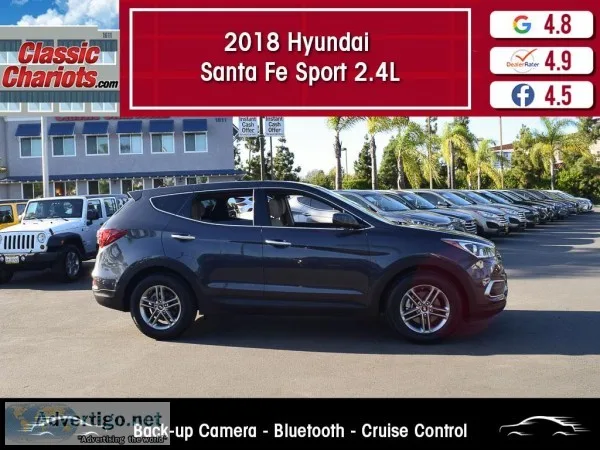 Used 2018 HYUNDAI SANTA FE SPORT 2.4L for Sale in San Diego - 20