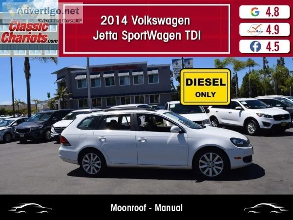 Used 2014 Volkswagen Jetta SportWagen TDI for Sale in San Diego-