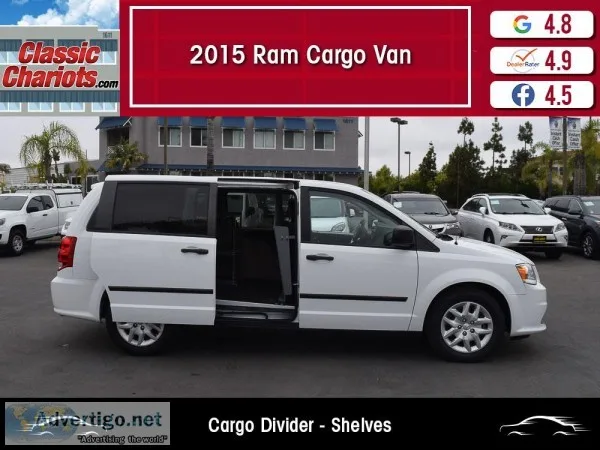 Used 2015 Ram CV Tradesman Cargo Van for Sale in San Diego - 198