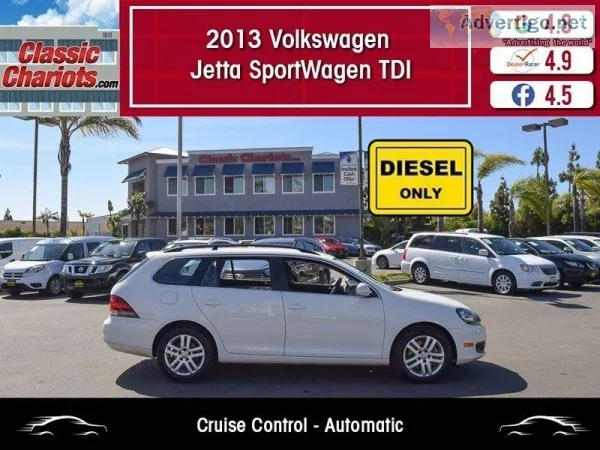 Used 2013 Volkswagen Jetta SportWagen TDI For Sale in Vista CA -