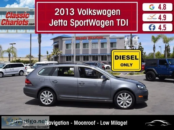 Used 2013 Volkswagen Jetta SportWagen TDI for Sale in San Diego 