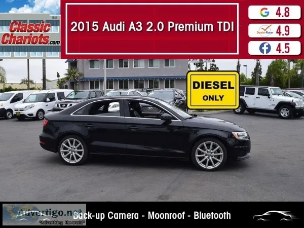 Used 2015 Audi A3 2.0 Premium TDI for Sale in San Diego - 19985