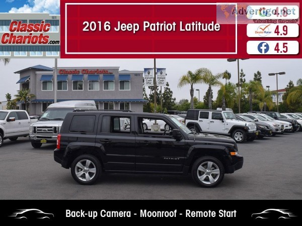 Used 2016 Jeep Patriot Latitude for Sale in San Diego - 19882