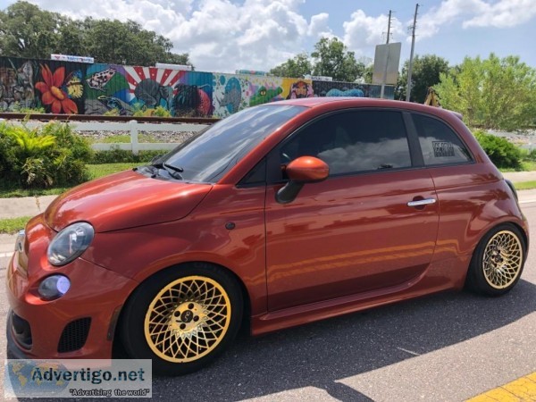 2013 FIAT 500 TURBO  LOW RIDER  LOW MILES 