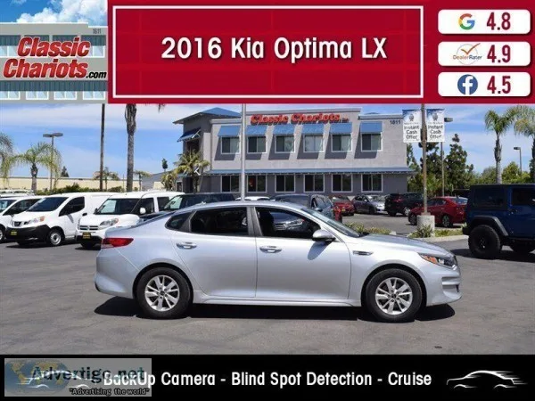 Used 2016 Kia Optima LX For Sale in Vista CA - Stock 19923