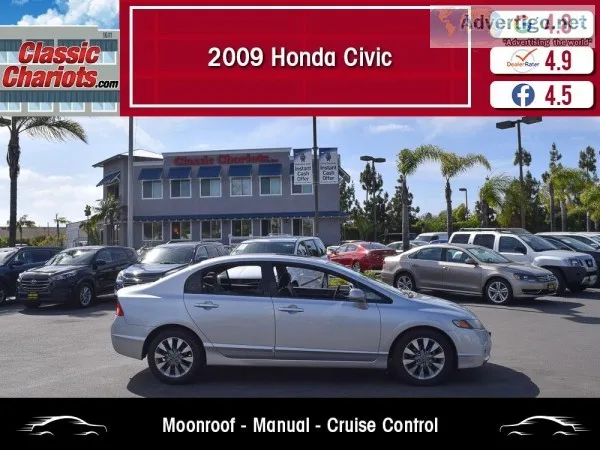 Used 2009 Honda Civic EX for Sale in San Diego - 20059