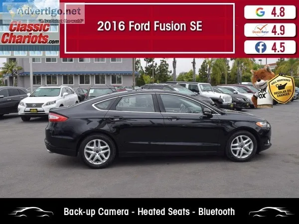 Used 2016 Ford Fusion SE for Sale in San Diego - 19934