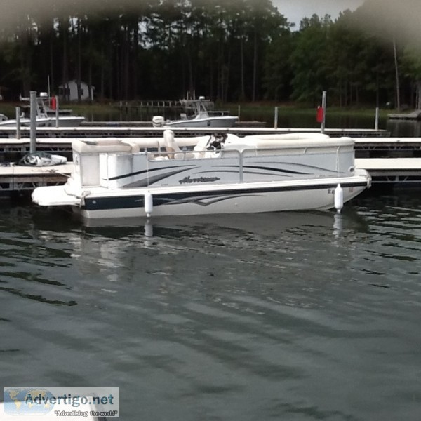 2006 Hurricane 218 RE deckboat with 5.0 Volvo. No trailer.