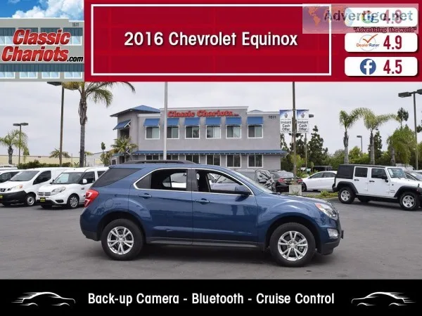 Used 2016 Chevrolet Equinox LT for Sale in San Diego - 19987
