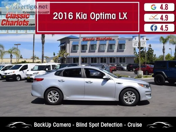 Used 2016 Kia Optima LX for Sale in Sale in San Diego - 19923