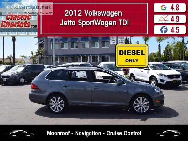Used 2012 Volkswagen Jetta SportWagen TDI for Sale in San Diego-