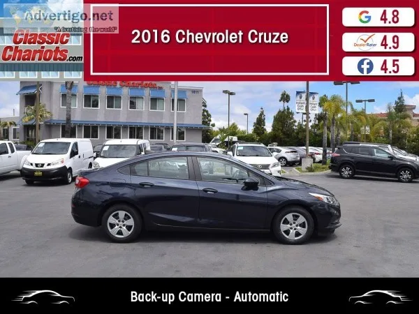 Used 2016 Chevrolet Cruze LS for Sale in San Diego - 19828