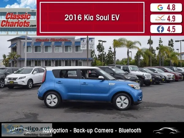 Used 2016 Kia Soul EV for Sale in San Diego - 19924