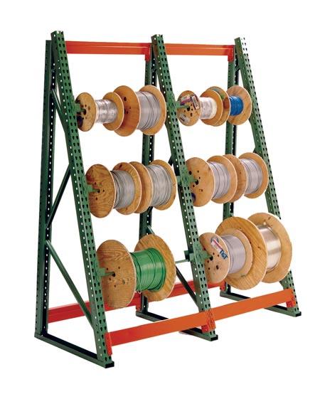 Racking and Attachments for Roll Reels Wire Rolls Roller Spool W