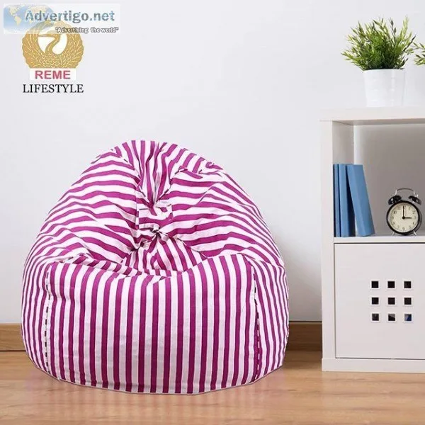 Organic Printed Bean Bags