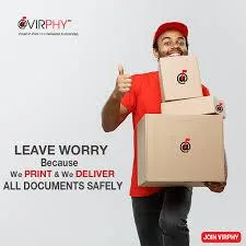 Online print and delivery