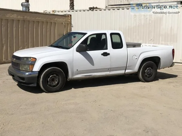 s2007 CHEVROLET COLORADO EXTENDED CAB PICKUP TRUCK 4020