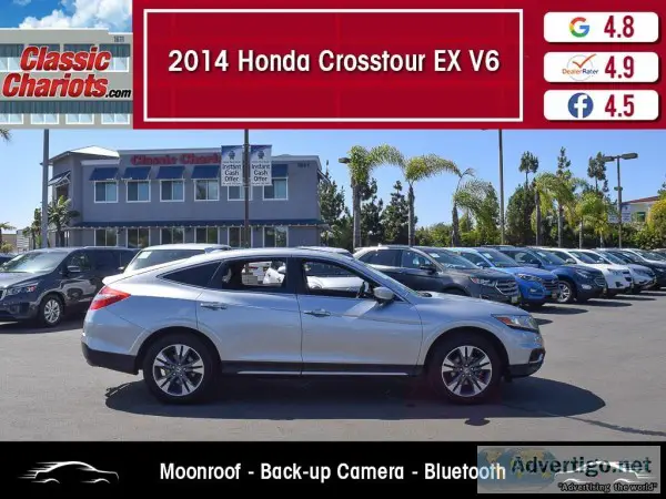 Used 2014 HONDA CROSSTOUR EX V6 for Sale in San Diego - 20202