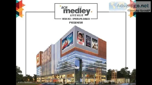 Ace Medley High Street Commercial shops Noida