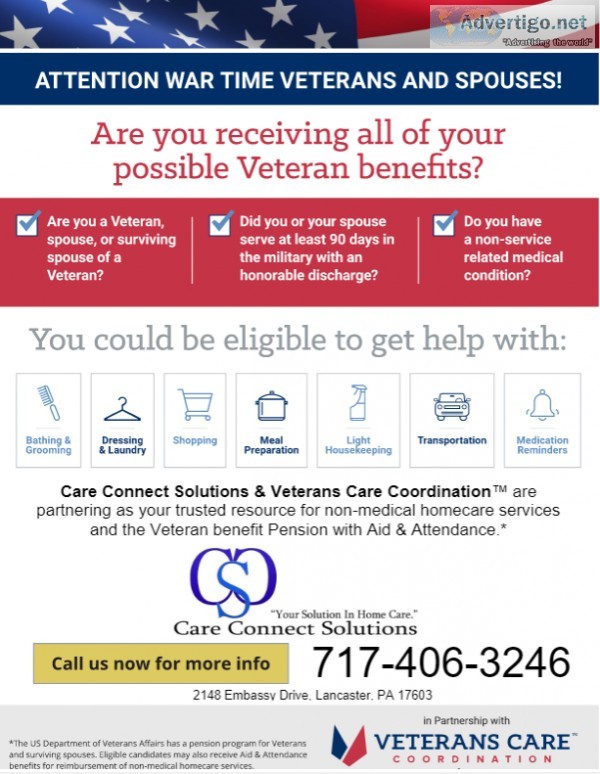 FREE or Reduced Home Care and Transportation Services