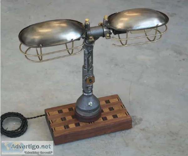 Limited Ed. One-of-a-kind &quotReclaimed&quot  Industrial Banker