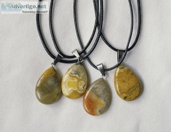 Yellow Jasper Necklace