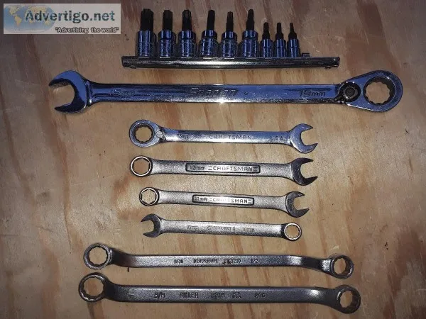 Snap-on Craftsman SandK etc... Tools