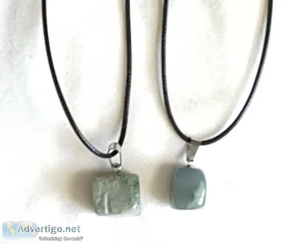 Moss Agate Necklace