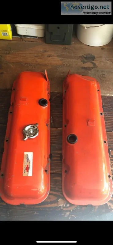1967 chevy 427 big block valve covers ORIGINAL