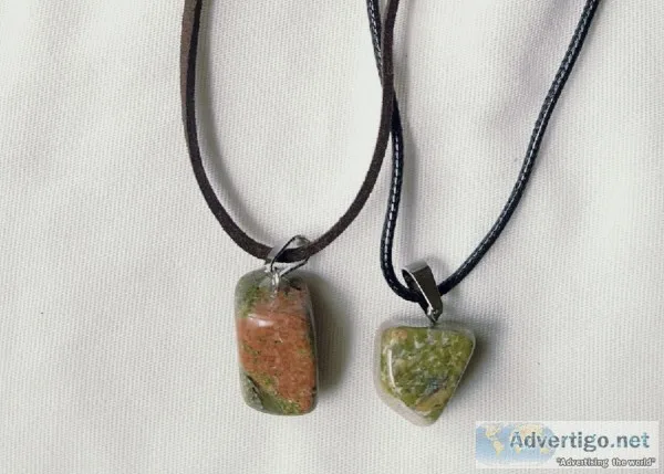 Unakite Jasper Necklace