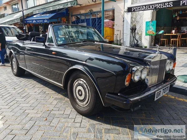 1989 rolls royce corniche ii roadster 