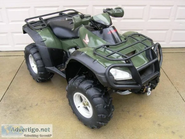 2007 Honda Rincon 650 wSnow Plow and Winch