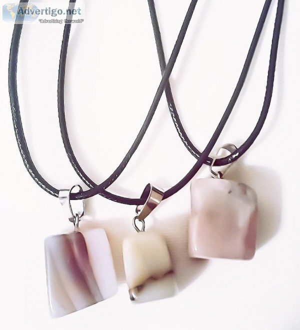 Crazy Lace Agate Necklace