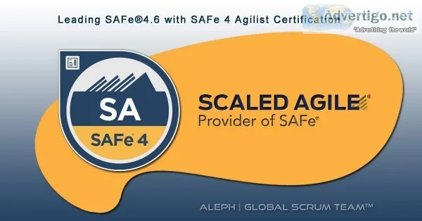 Leading SAFe&reg Certification  Enroll Now   Aleph Technologies 